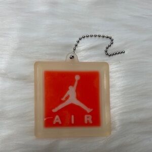 Nike Air Jordan Jumpman Orange/Red Cream Square Hang Tag